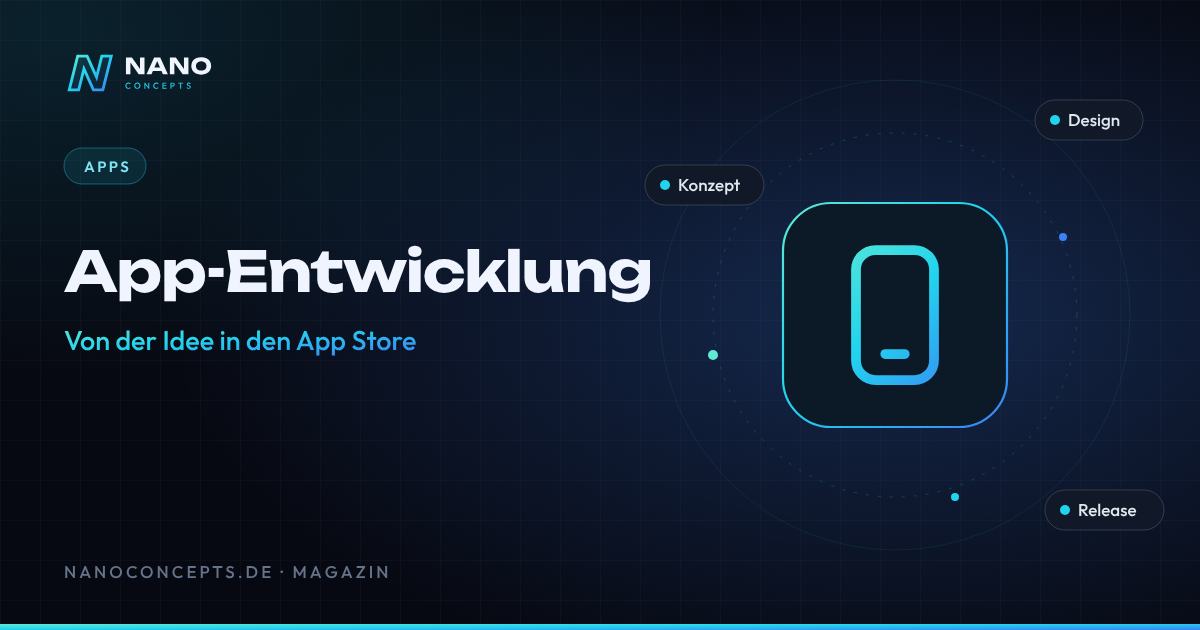 Beitragsbild: Von der Idee in den App Store: So läuft eine App-Entwicklung ab