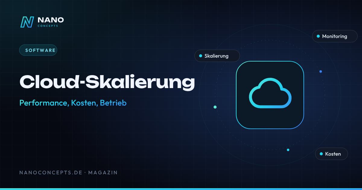 Beitragsbild: Cloud-Skalierung für Plattformen: Performance, Kosten, Betrieb
