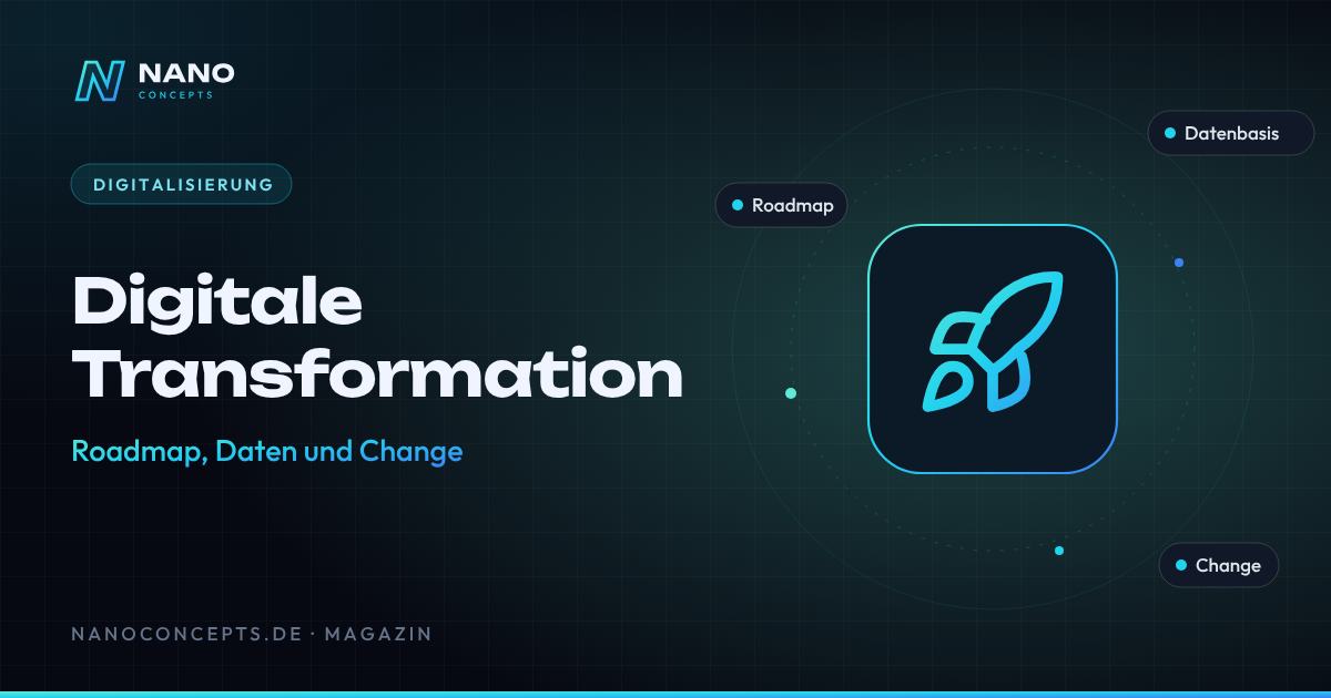 Beitragsbild: Digitale Transformation im Mittelstand: Roadmap, Daten, Change