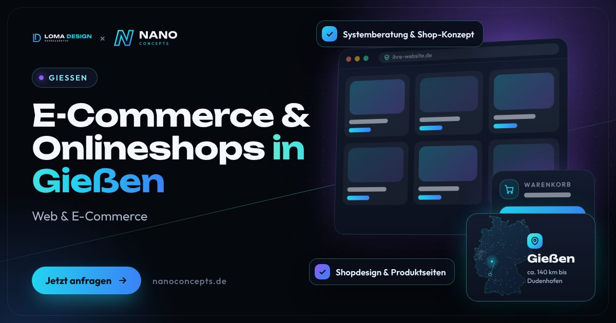 E-Commerce & Onlineshops in Gießen