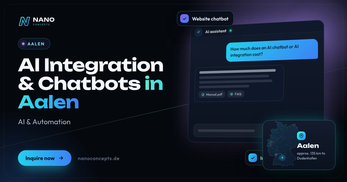 AI Integration & Chatbots in Aalen