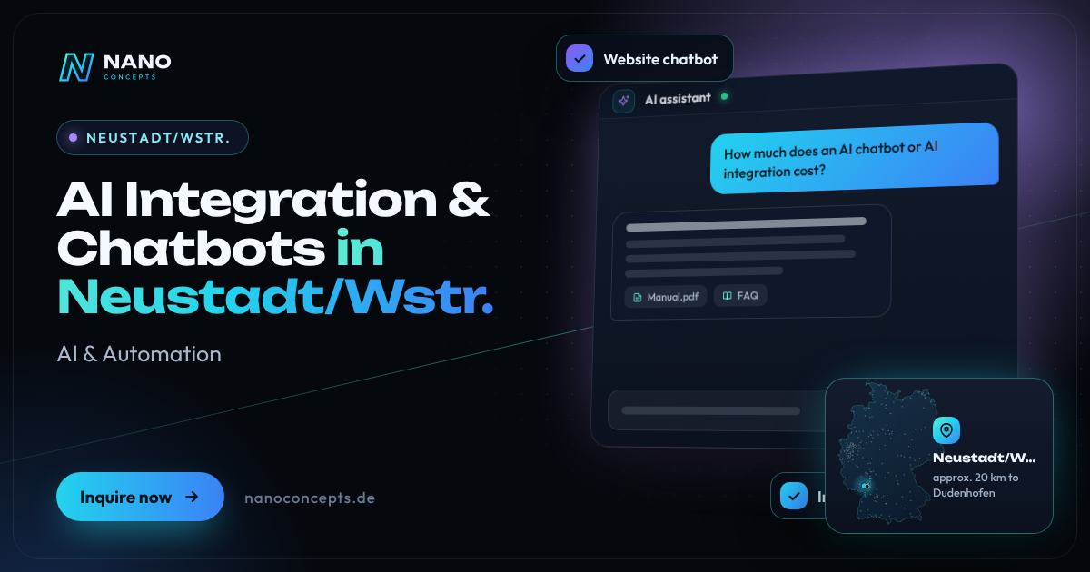 AI Integration & Chatbots in Neustadt an der Weinstraße