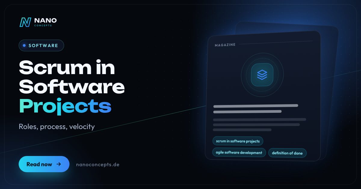 Featured image: Scrum in Software Projects: Roles, Process and Velocity