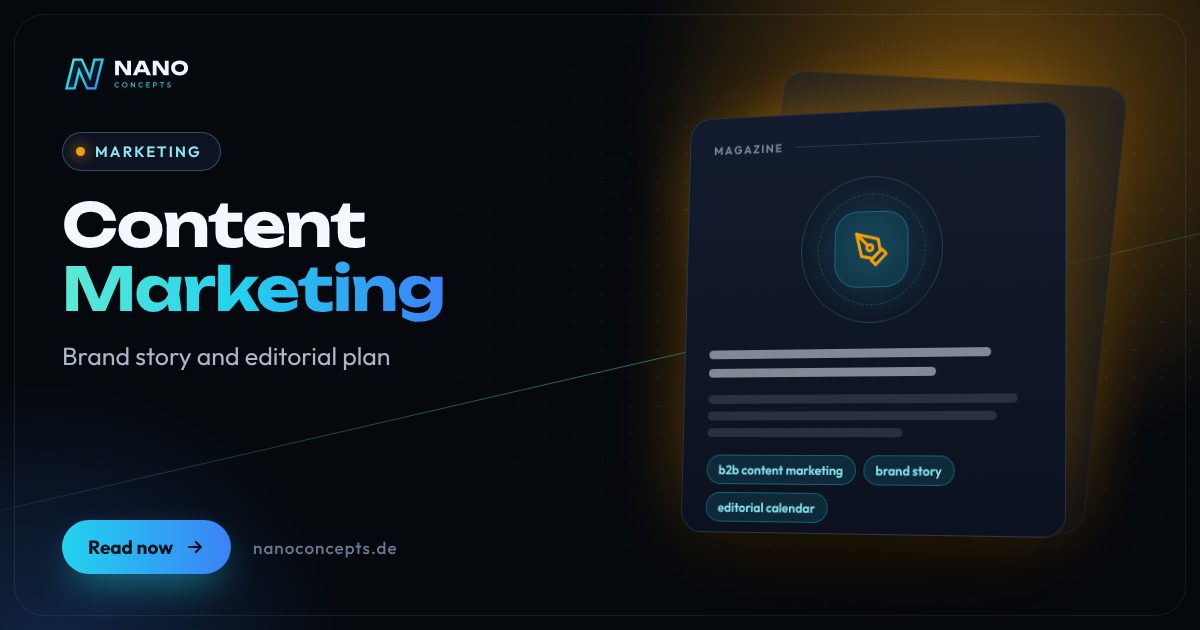 Featured image: B2B Content Marketing: Brand Story, Editorial Plan, Measurement