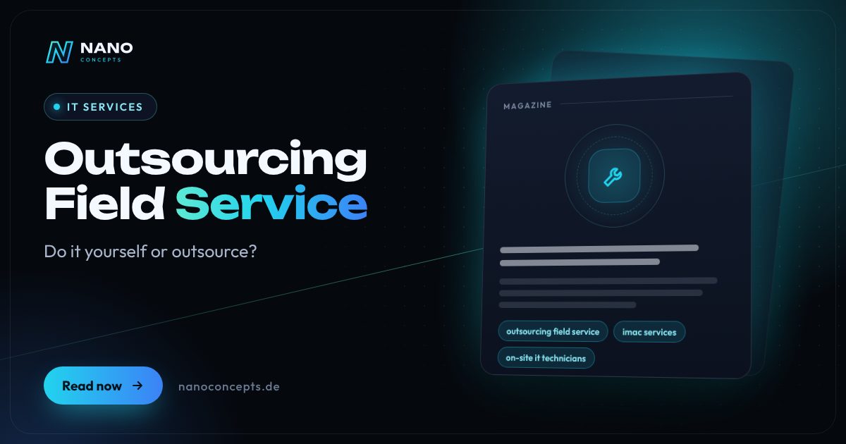 Featured image: Outsourcing Field Service: When External IT Technicians Pay Off