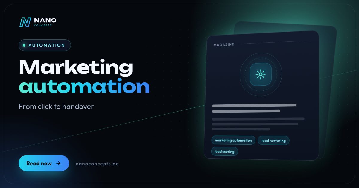 Featured image: B2B Marketing Automation and Lead Nurturing: From Click to Sales