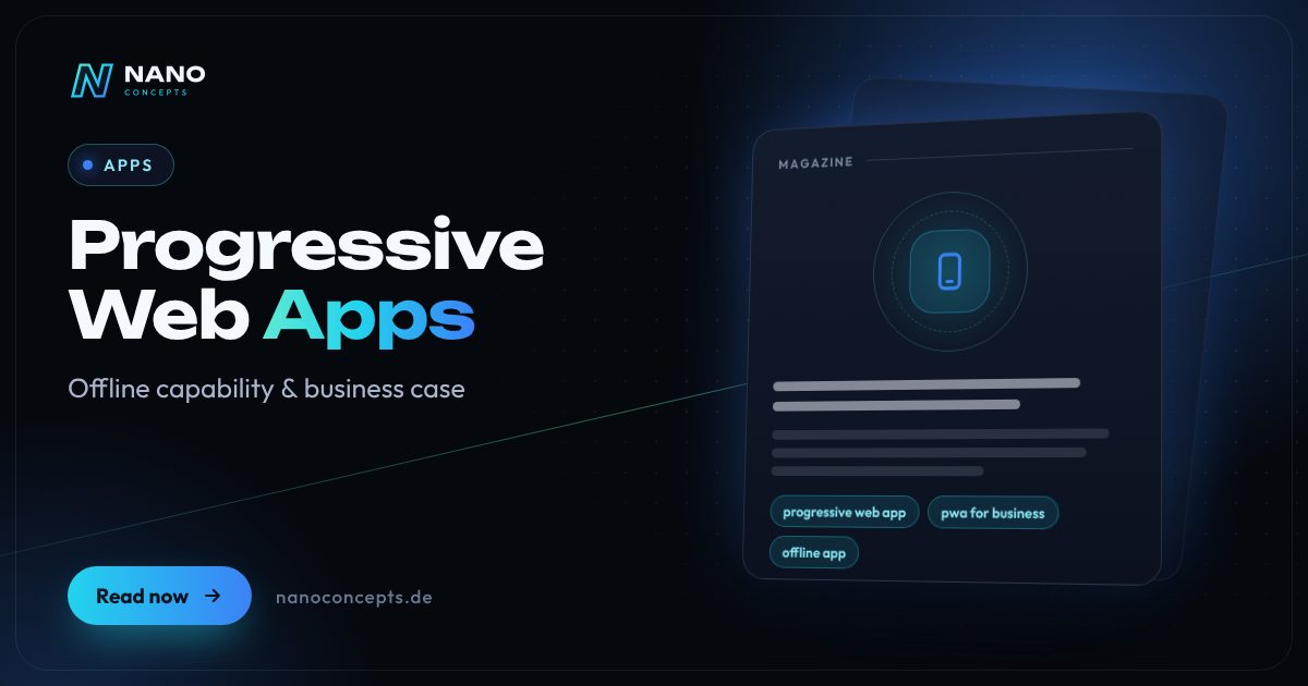 Featured image: Progressive Web Apps for Business: Offline Capability and Business Case