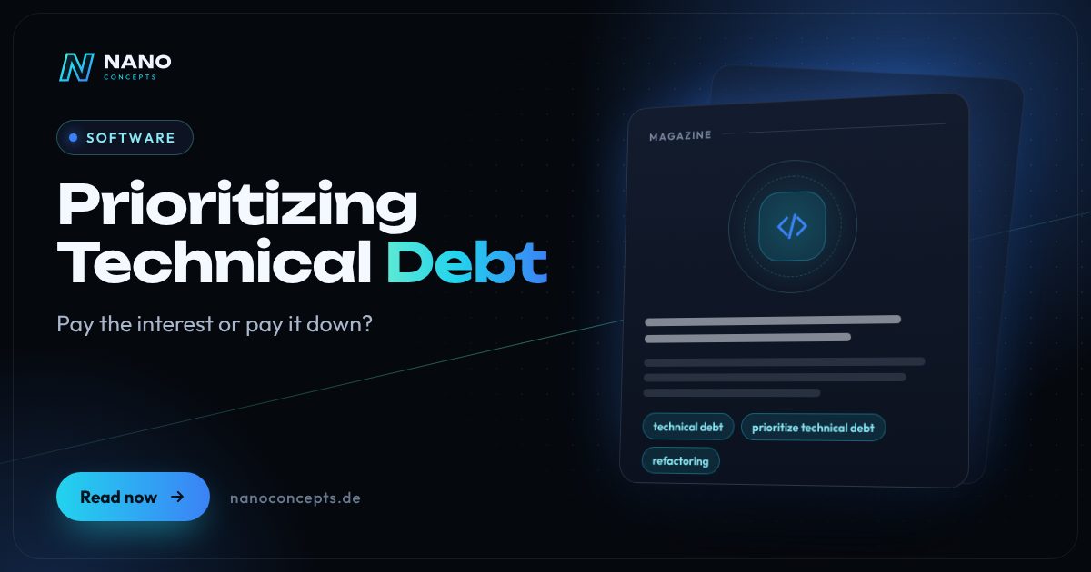 Featured image: Prioritizing Technical Debt: Pay the Interest or Pay It Down?