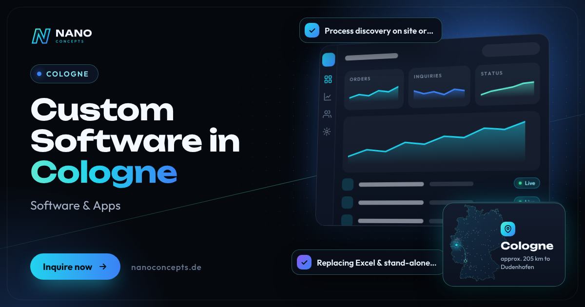 Custom Software in Cologne