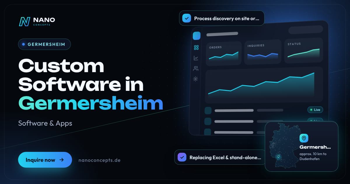 Custom Software in Germersheim