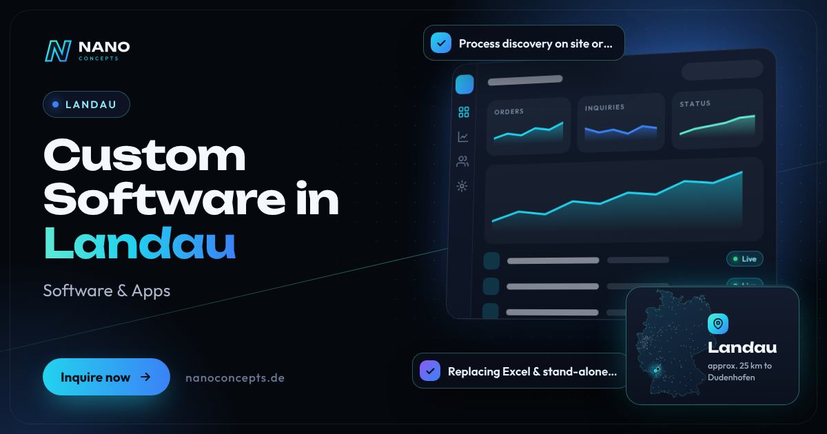 Custom Software in Landau in der Pfalz