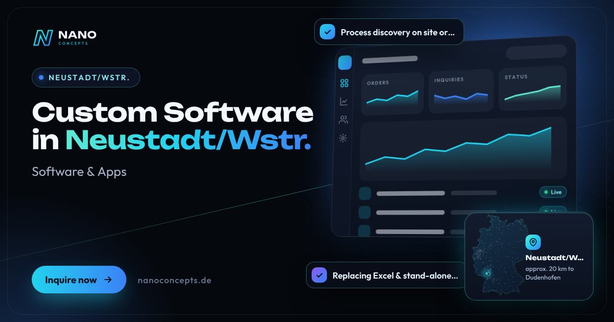 Custom Software in Neustadt an der Weinstraße