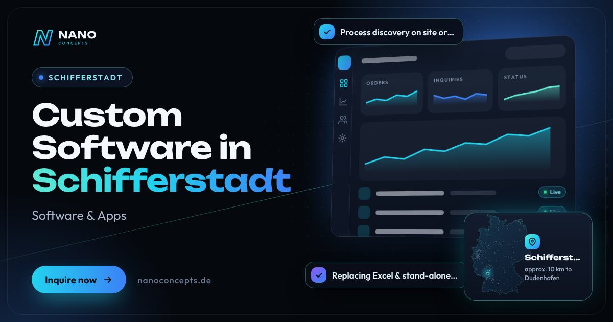 Custom Software in Schifferstadt
