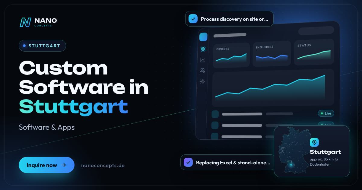 Custom Software in Stuttgart
