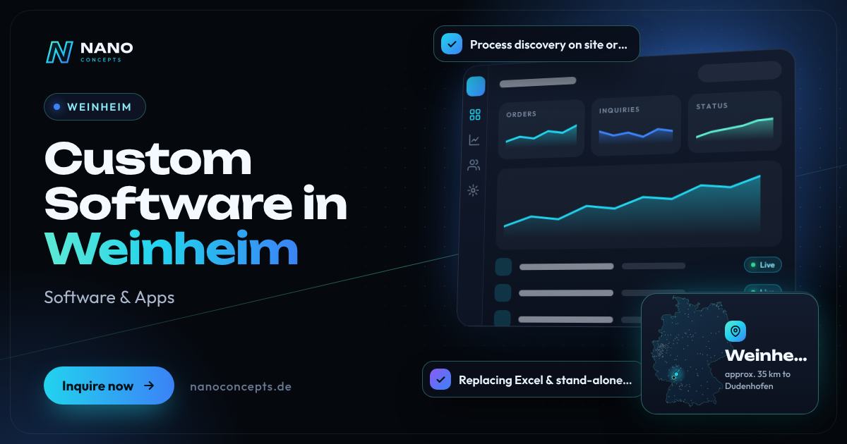 Custom Software in Weinheim