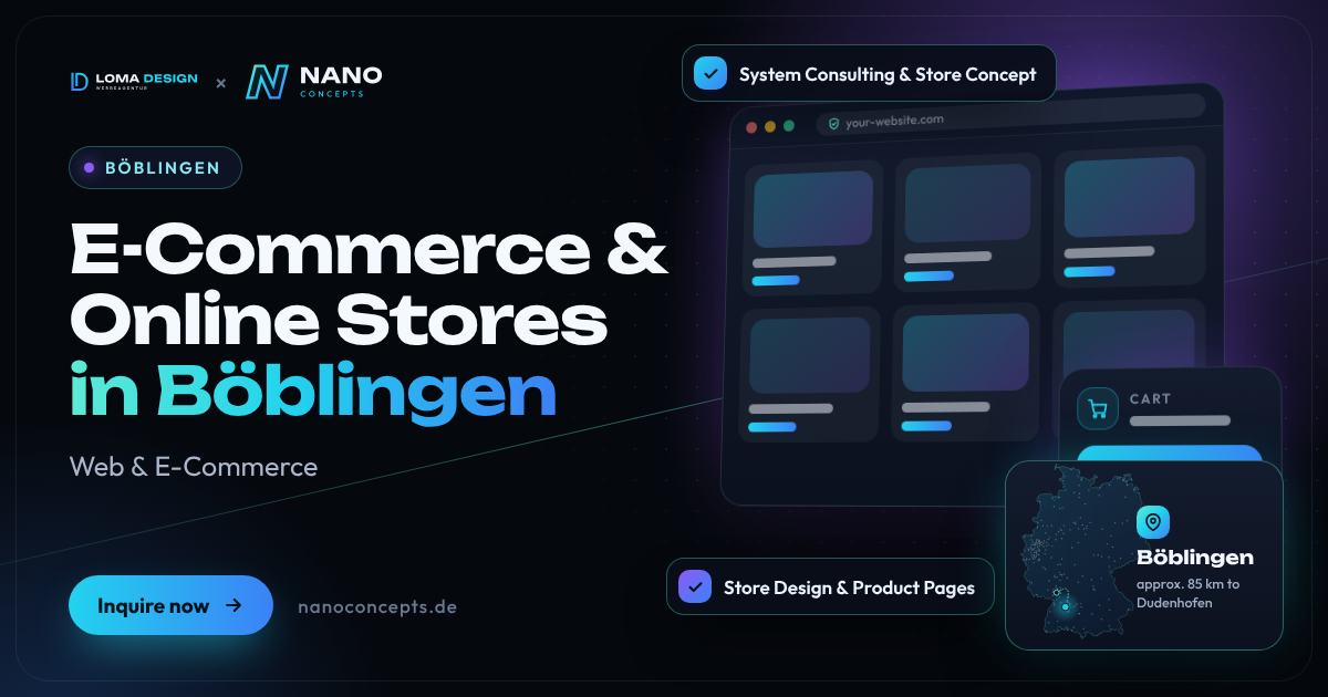 E-Commerce & Online Stores in Böblingen