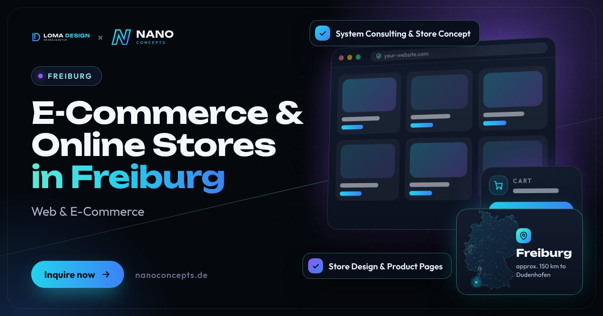 E-Commerce & Online Stores in Freiburg im Breisgau