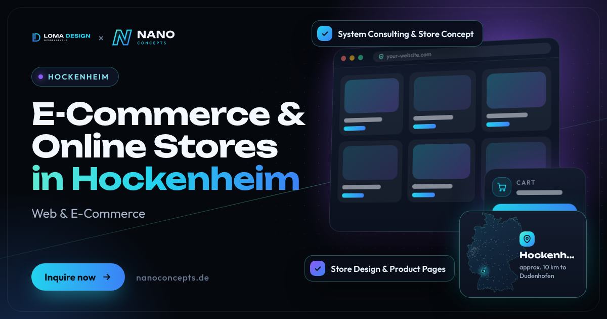E-Commerce & Online Stores in Hockenheim