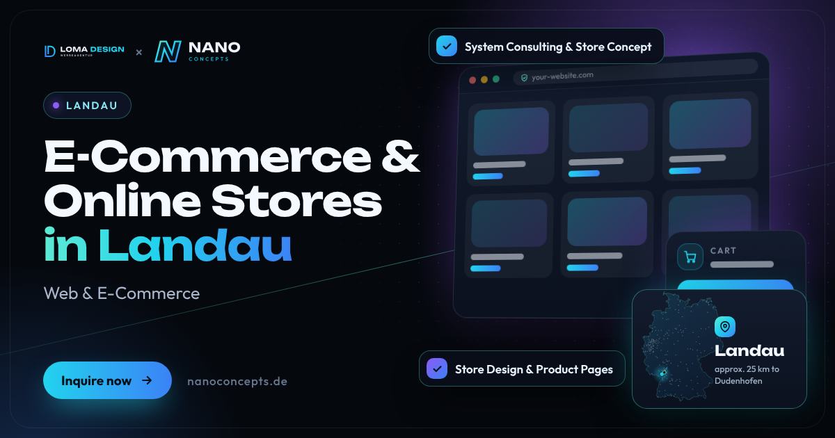E-Commerce & Online Stores in Landau in der Pfalz