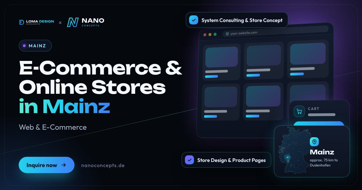 E-Commerce & Online Stores in Mainz