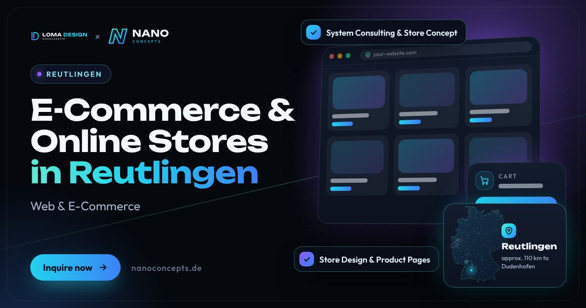E-Commerce & Online Stores in Reutlingen