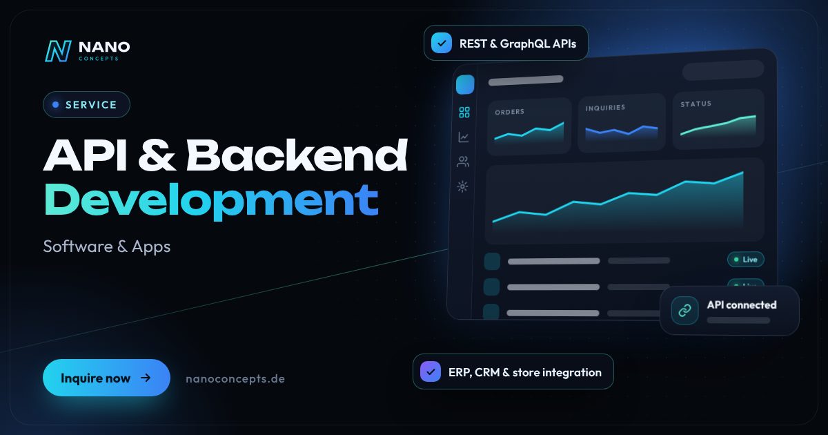 Featured image: API & Backend Development