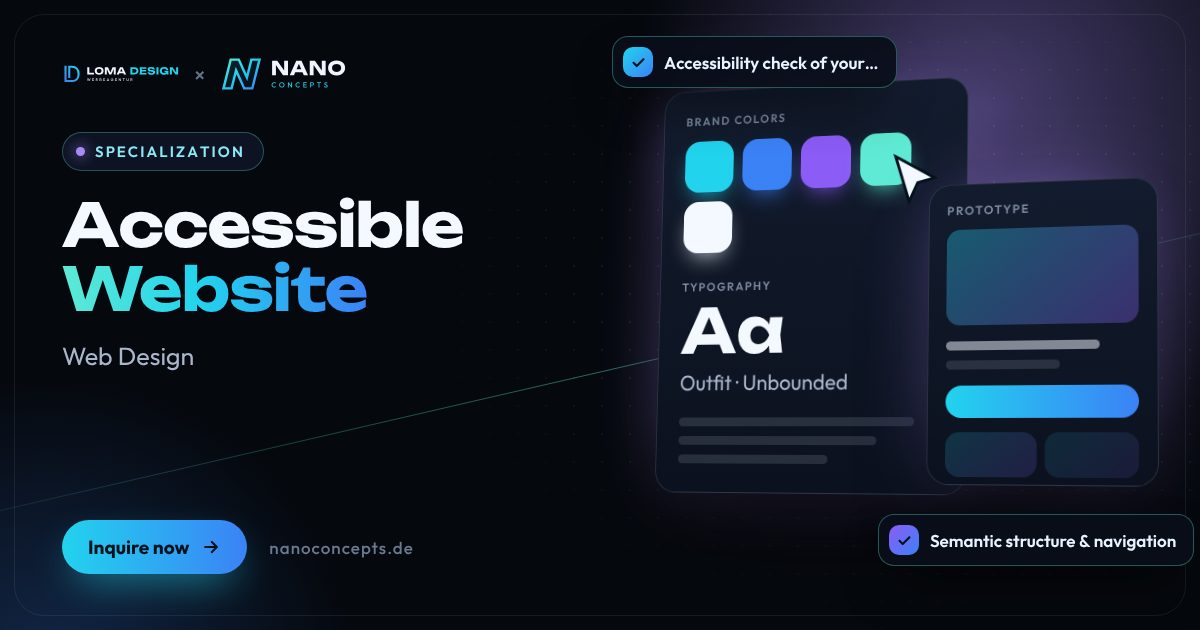 Featured image: Accessible Website