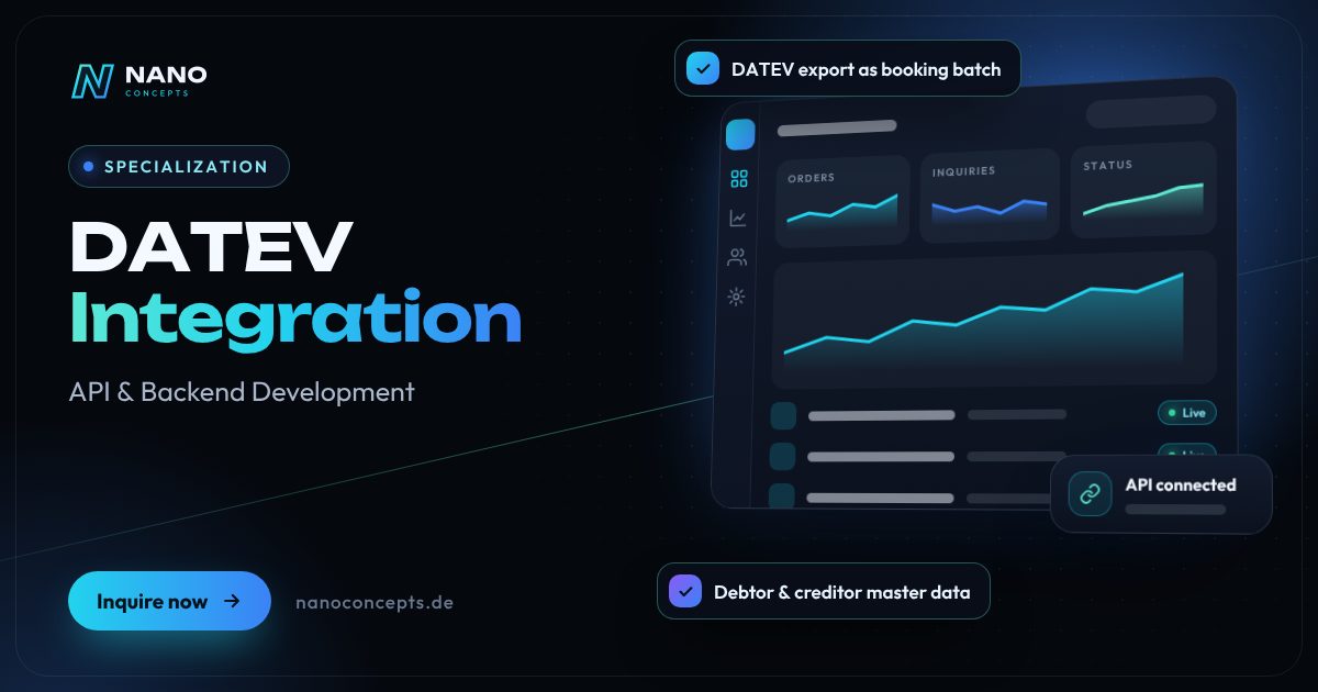 Featured image: DATEV Integration