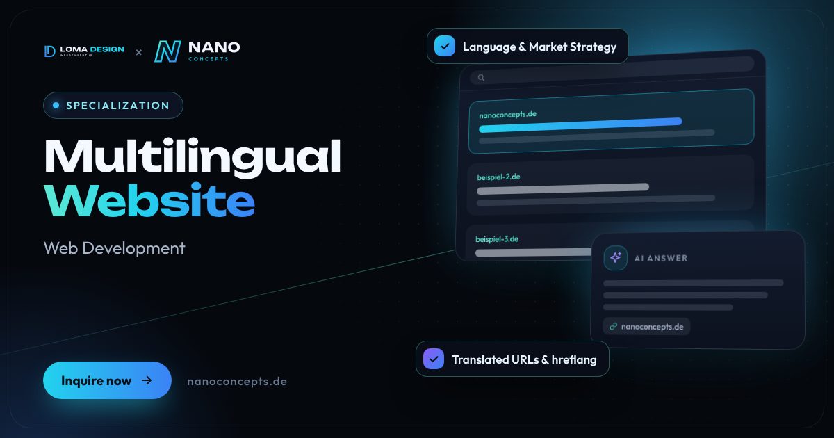 Featured image: Multilingual Website