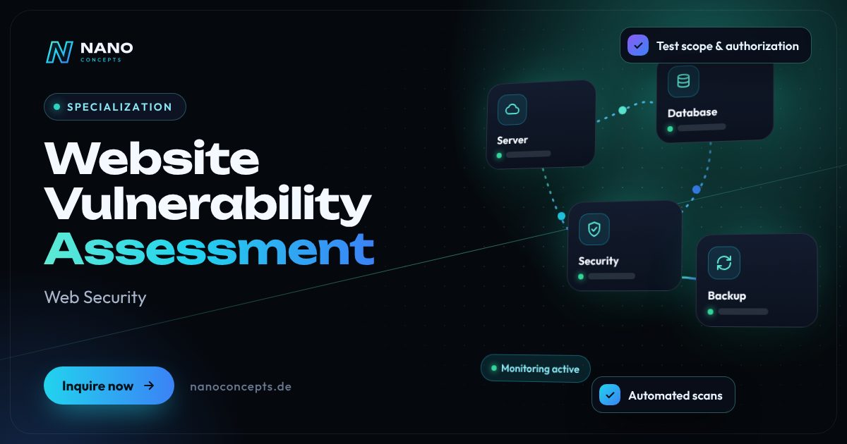 Featured image: Website Vulnerability Assessment