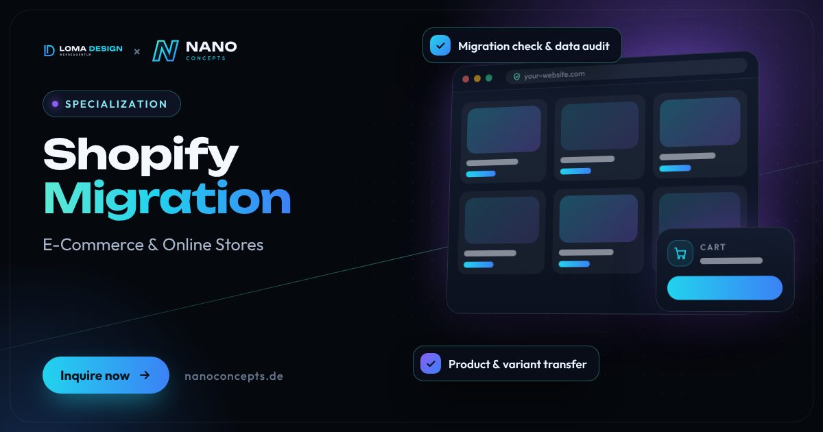 Featured image: Shopify Migration