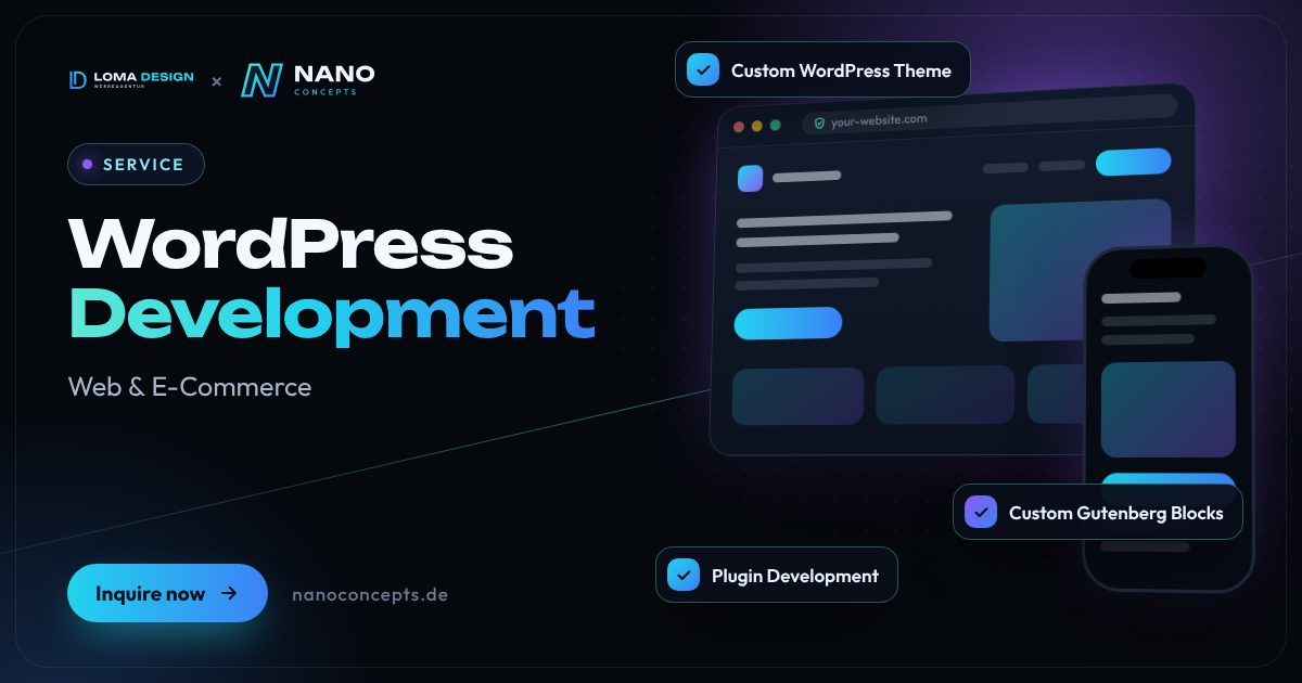 Featured image: WordPress Development