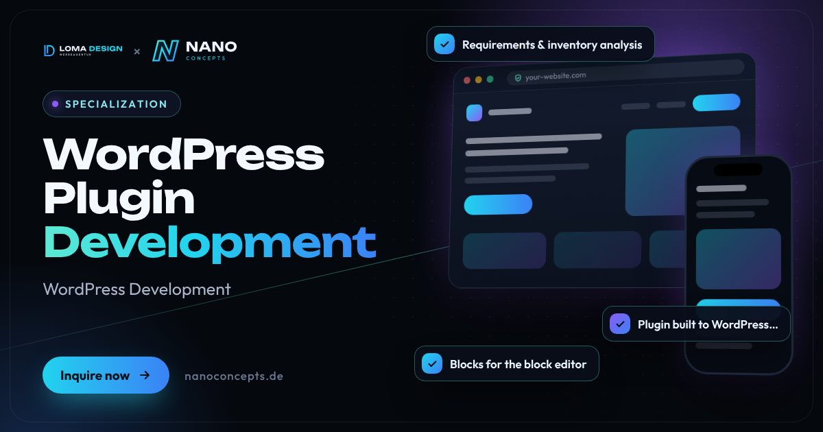 Featured image: WordPress Plugin Development