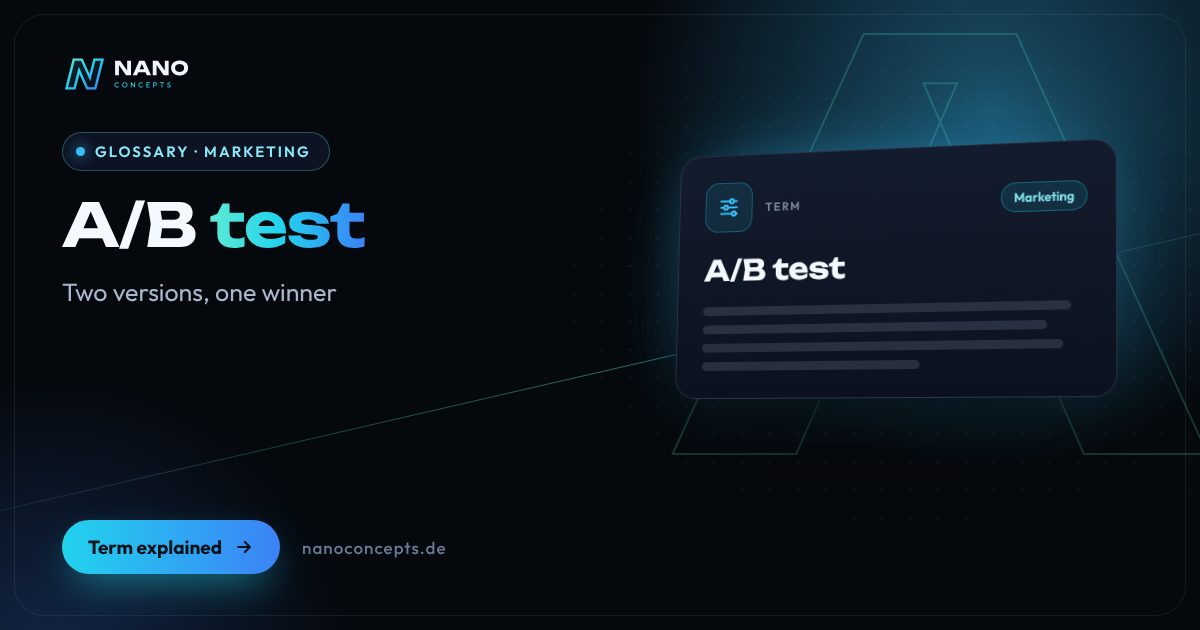 Featured image: A/B test