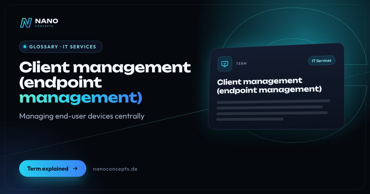 Featured image: Client management (endpoint management)