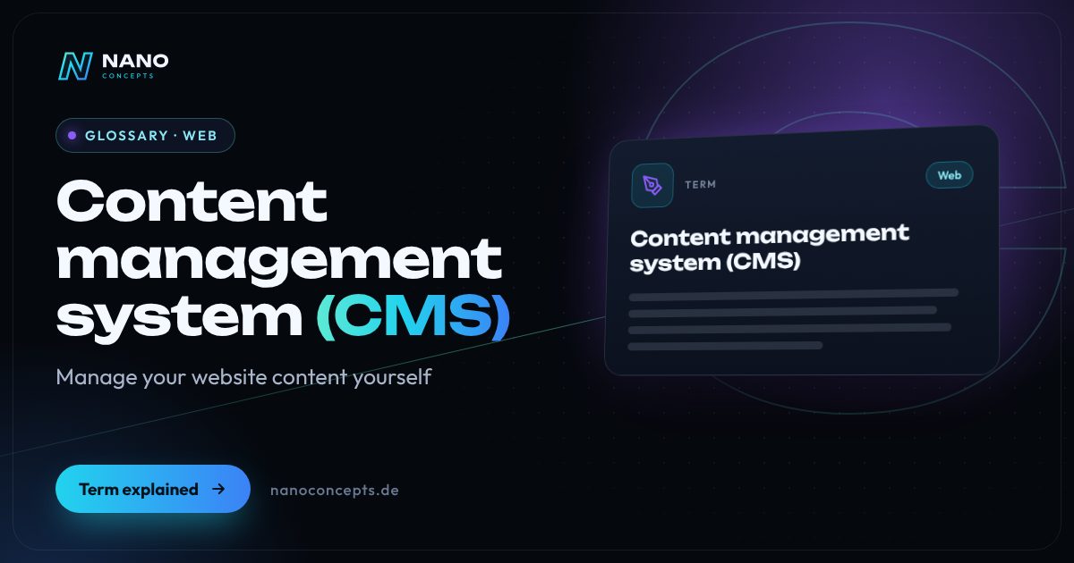 Featured image: Content management system (CMS)