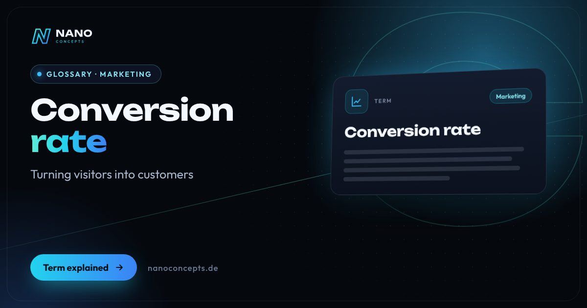 Featured image: Conversion rate