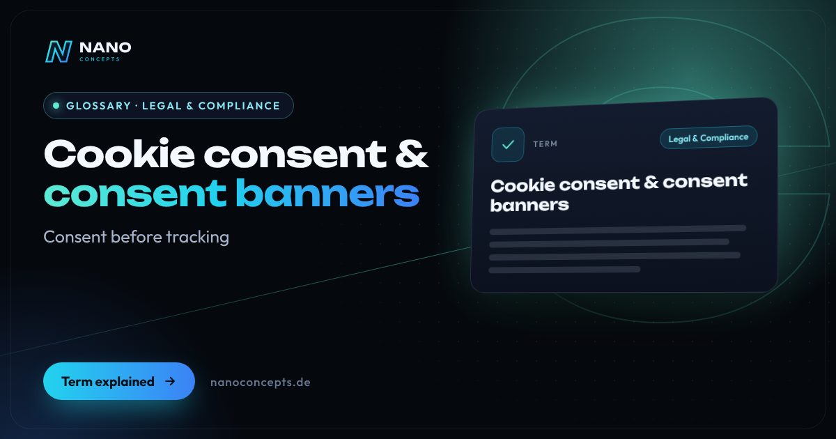 Featured image: Cookie consent & consent banners