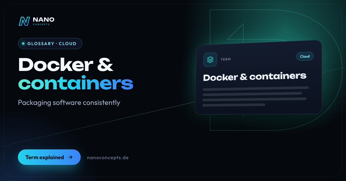 Featured image: Docker & containers