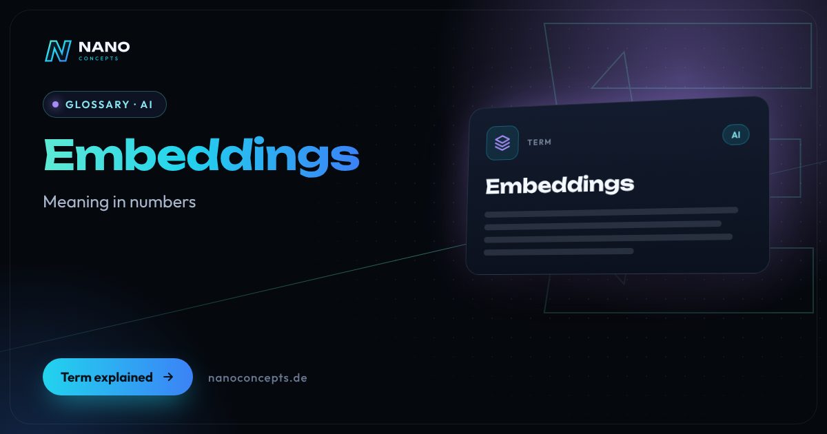 Featured image: Embeddings