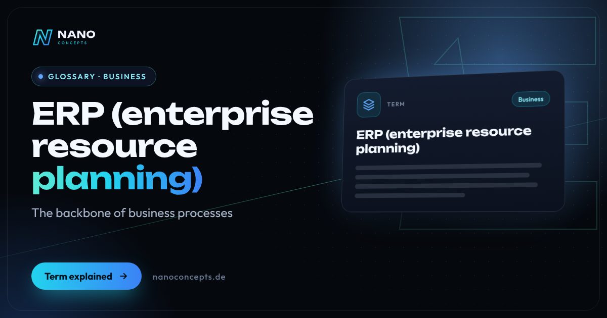 Featured image: ERP (enterprise resource planning)