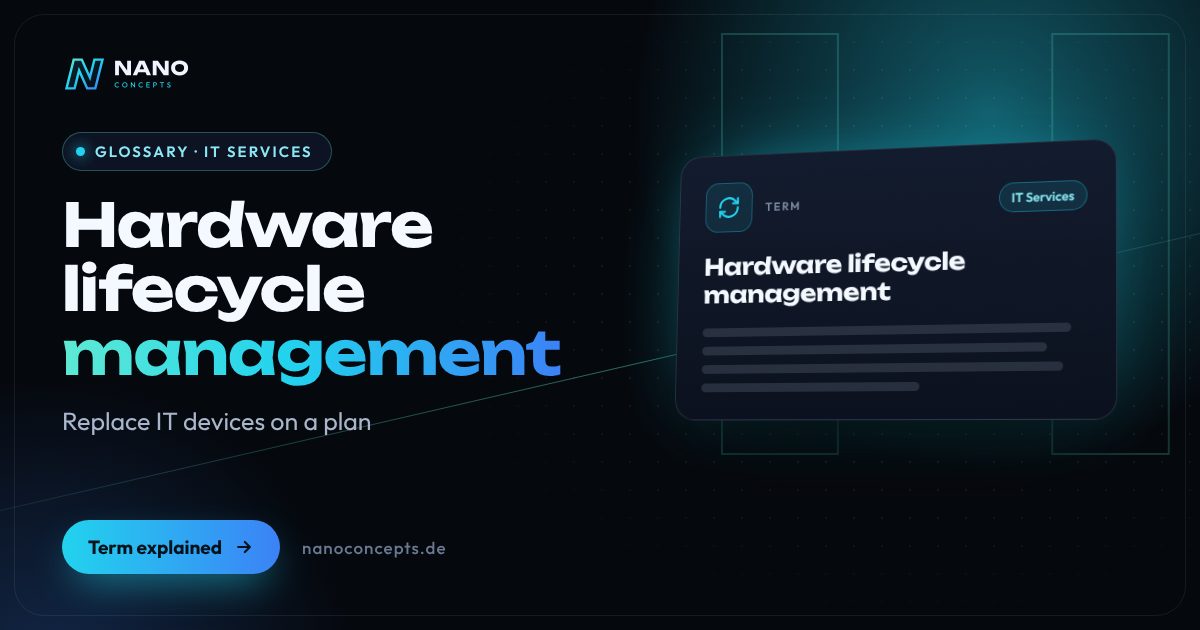 Featured image: Hardware lifecycle management