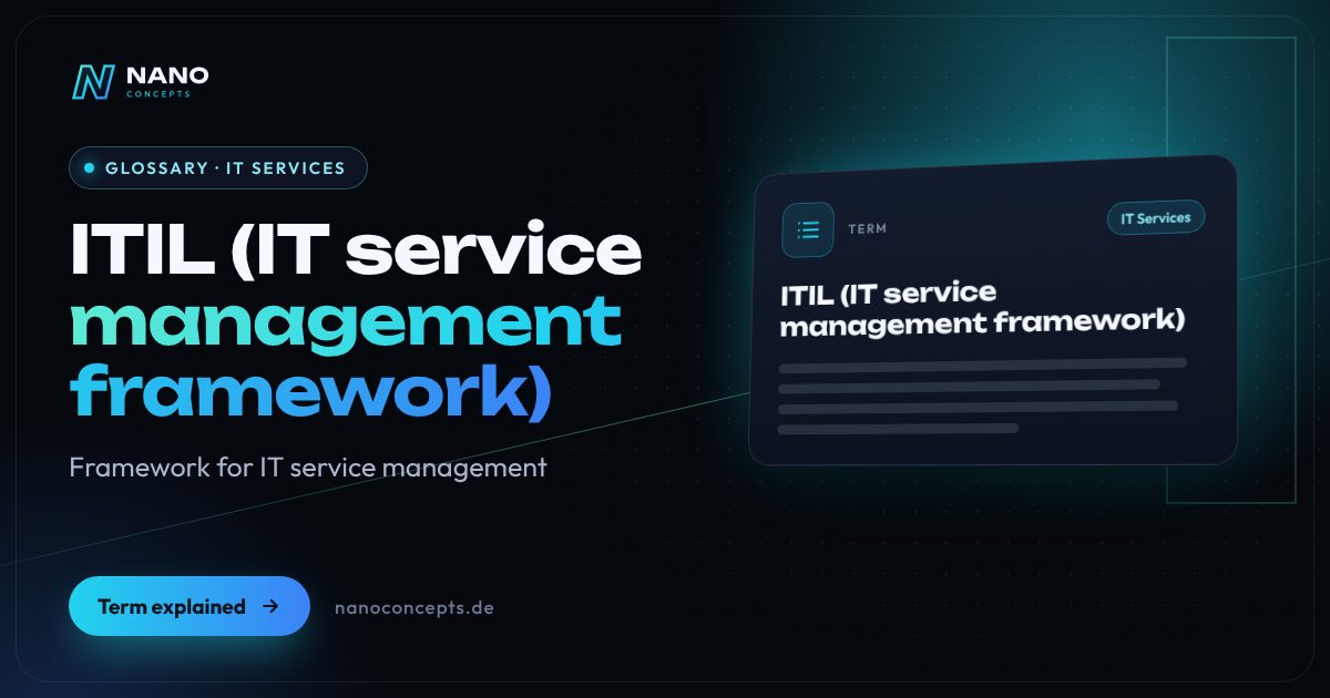 Featured image: ITIL (IT service management framework)