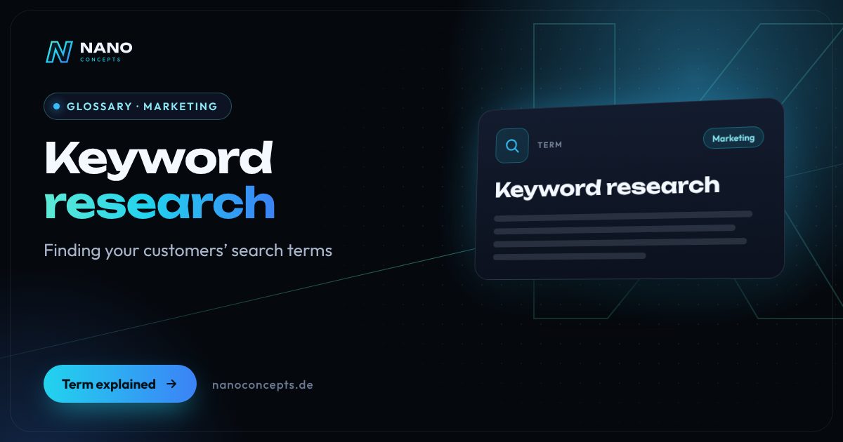 Featured image: Keyword research