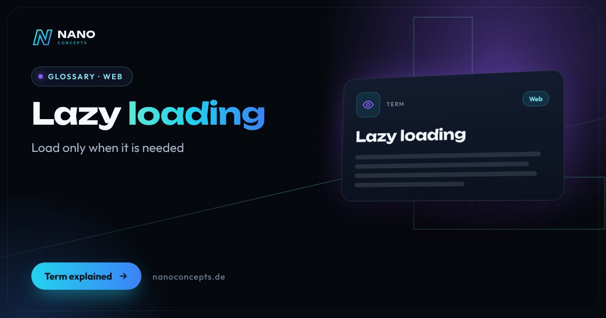 Featured image: Lazy loading