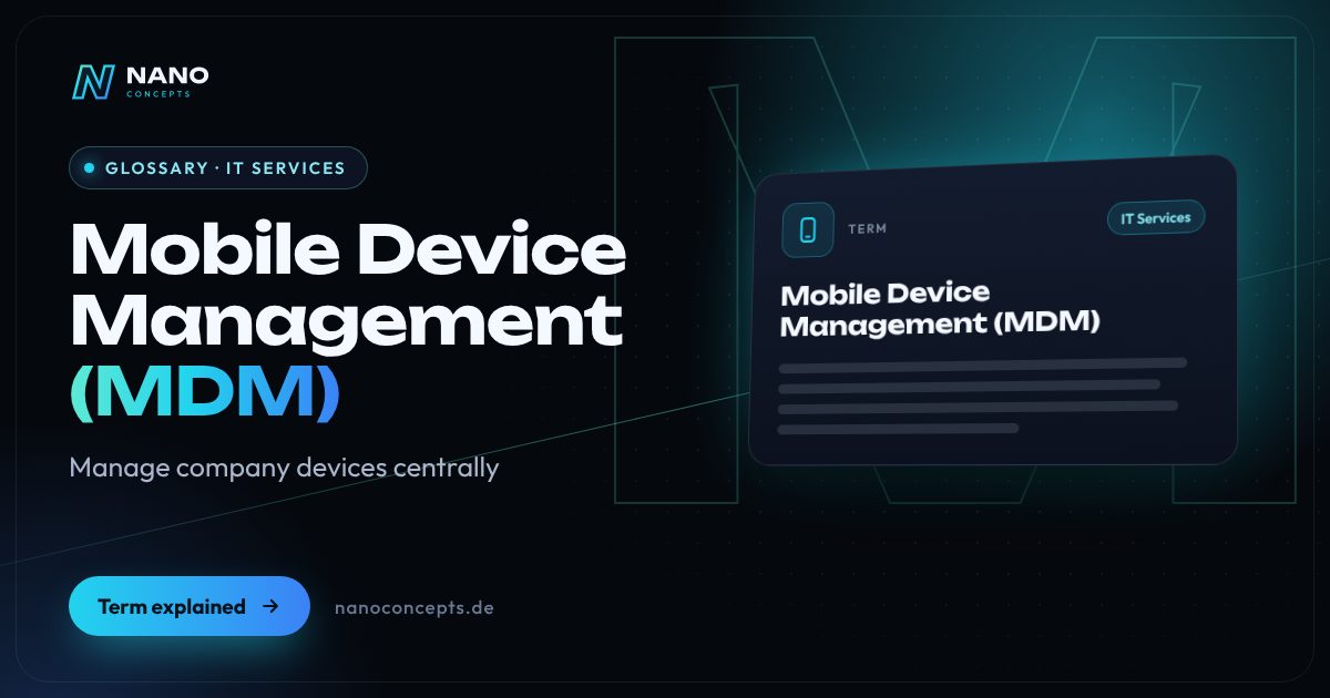 Featured image: Mobile Device Management (MDM)
