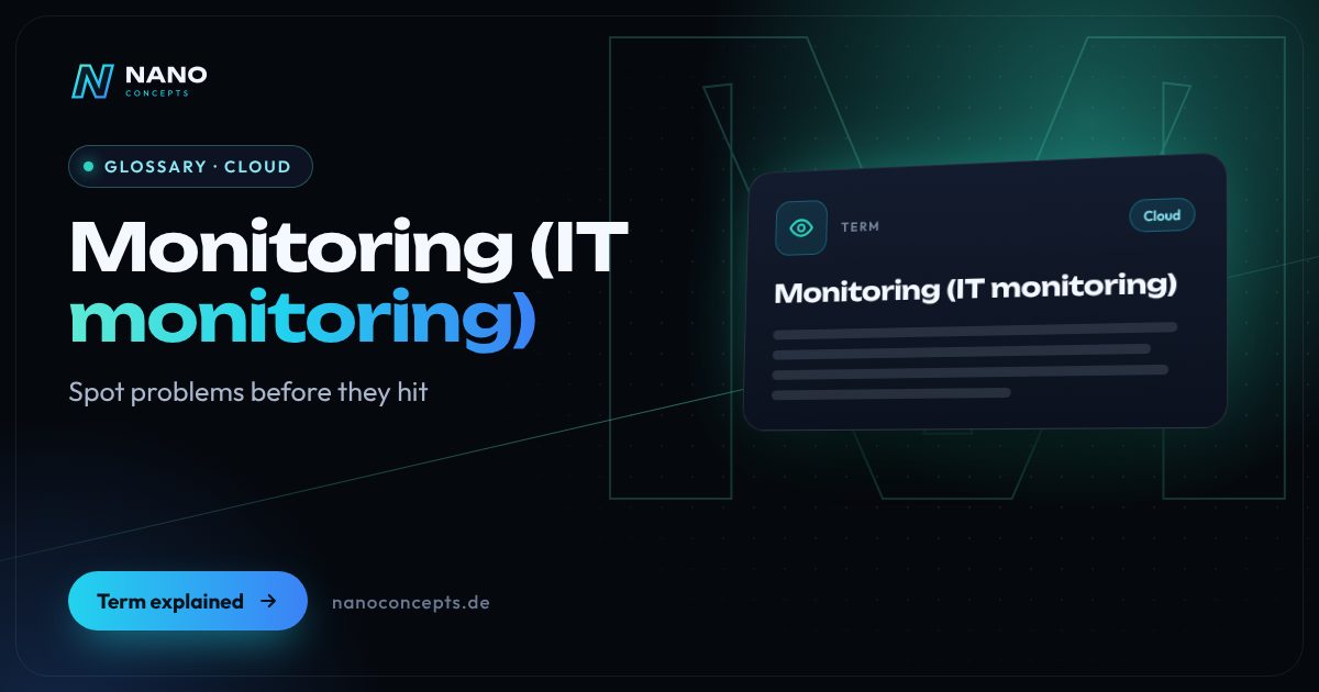 Featured image: Monitoring (IT monitoring)