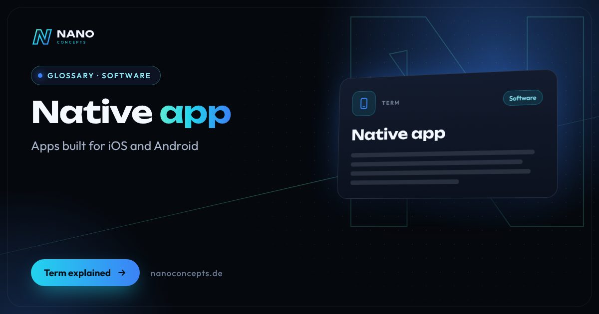 Featured image: Native app