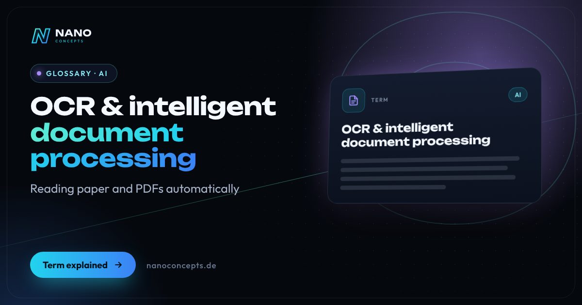 Featured image: OCR & intelligent document processing