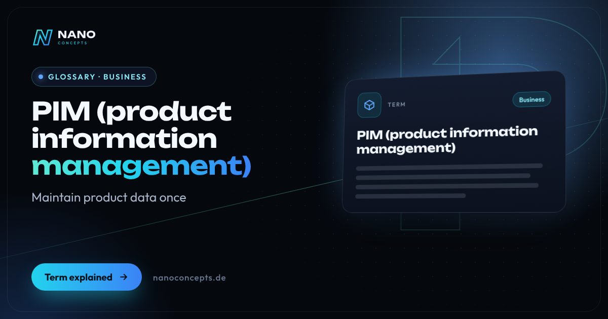 Featured image: PIM (product information management)